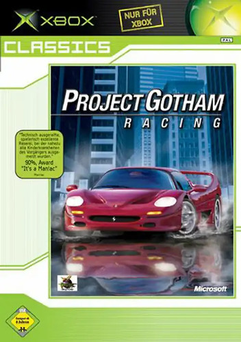 Project gotham racing box - project, (x-box